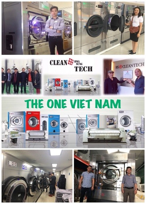 Công ty XNK máy giặt công nghiệp tại Việt Nam